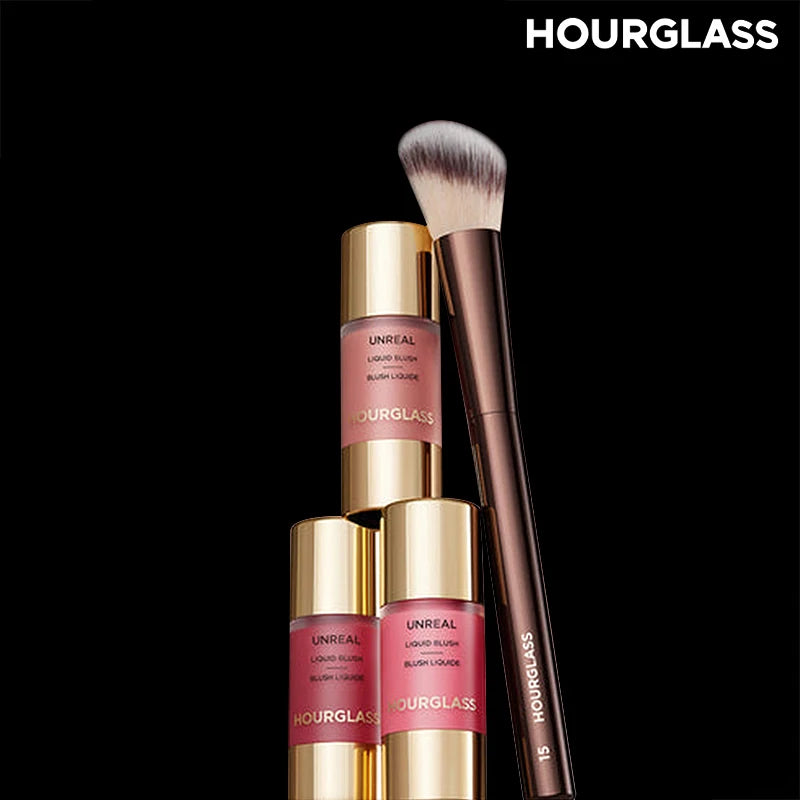 No. 15 Liquid Blush Brush Angled Contour Brush Loose Powder Brush