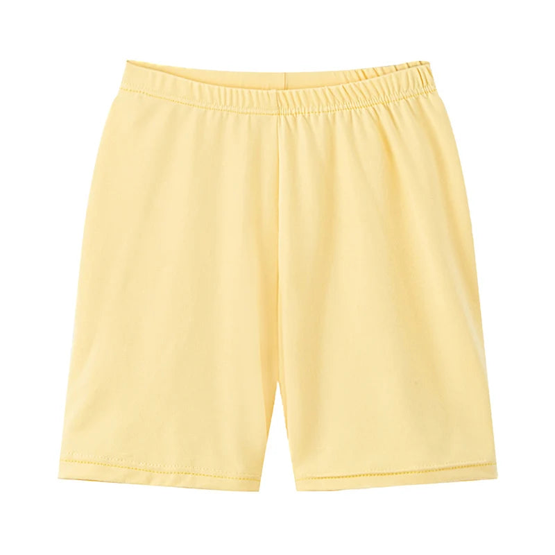 6/1 Pack Girls Solid Candy Safety Boxer