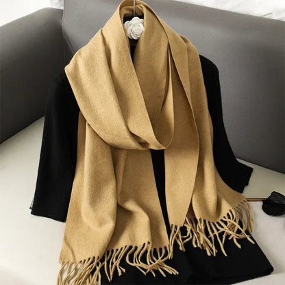 Scarf Warm Thicken Cashmere Shawl Scarves