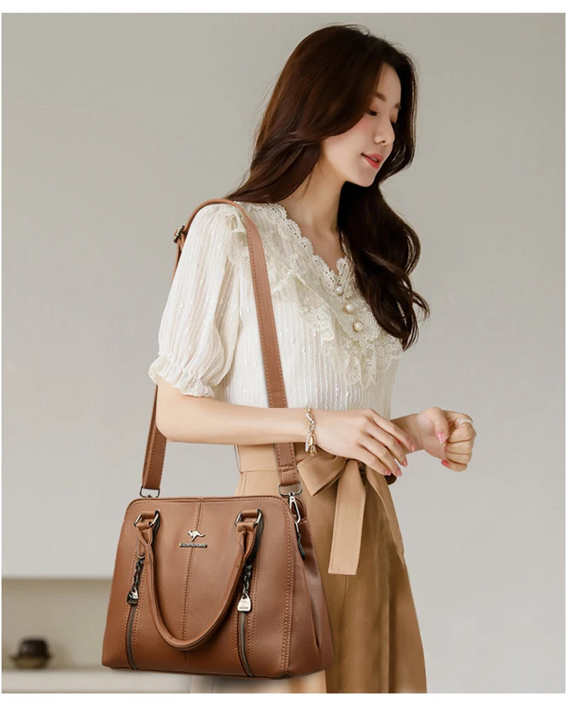 Luxury Leather Handbags Bags