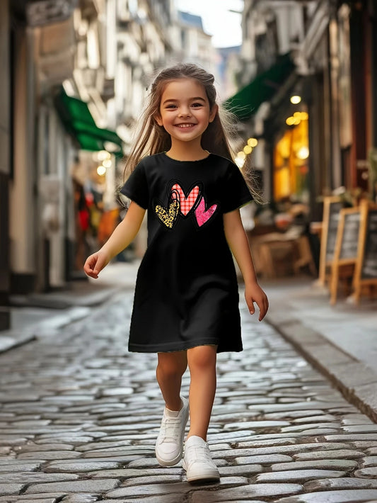 Cute summer love print girl T Shirts