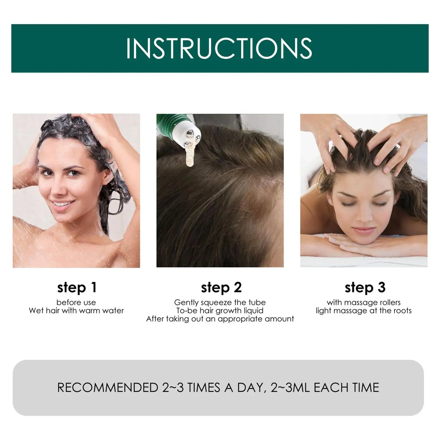 Anti-Hair Loss Serum Thinning Balding Treatment Oil