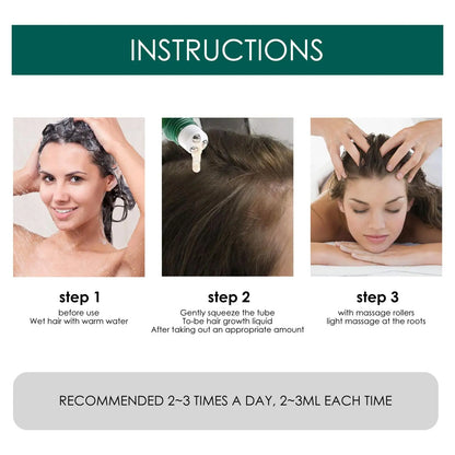 Anti-Hair Loss Serum Thinning Balding Treatment Oil