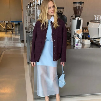 Trendix See Through Mesh Patchwork Skirts