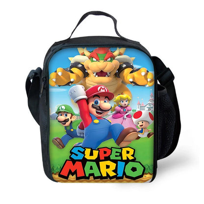 Anime Game Crazy M-M-Marios Backpack School Bags