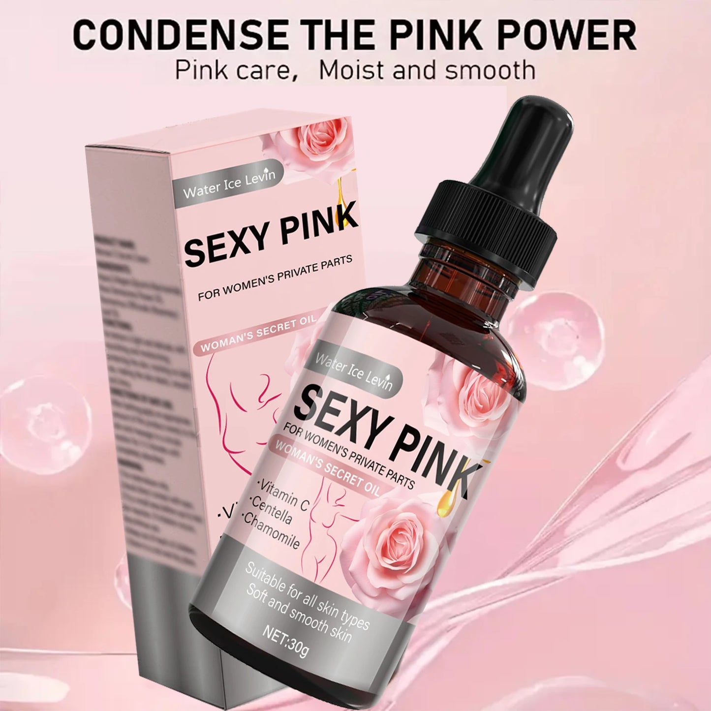 Secret Pink Intimate Oil Vitamin C & Chamomil