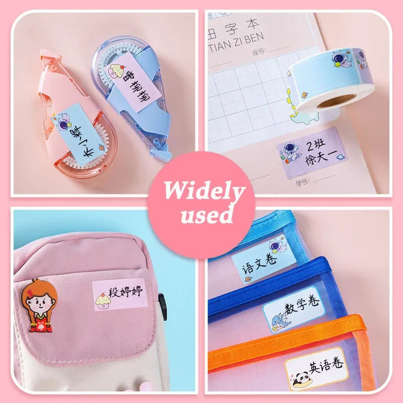 Cartoon sticker marking waterproof and tear resistant sticker