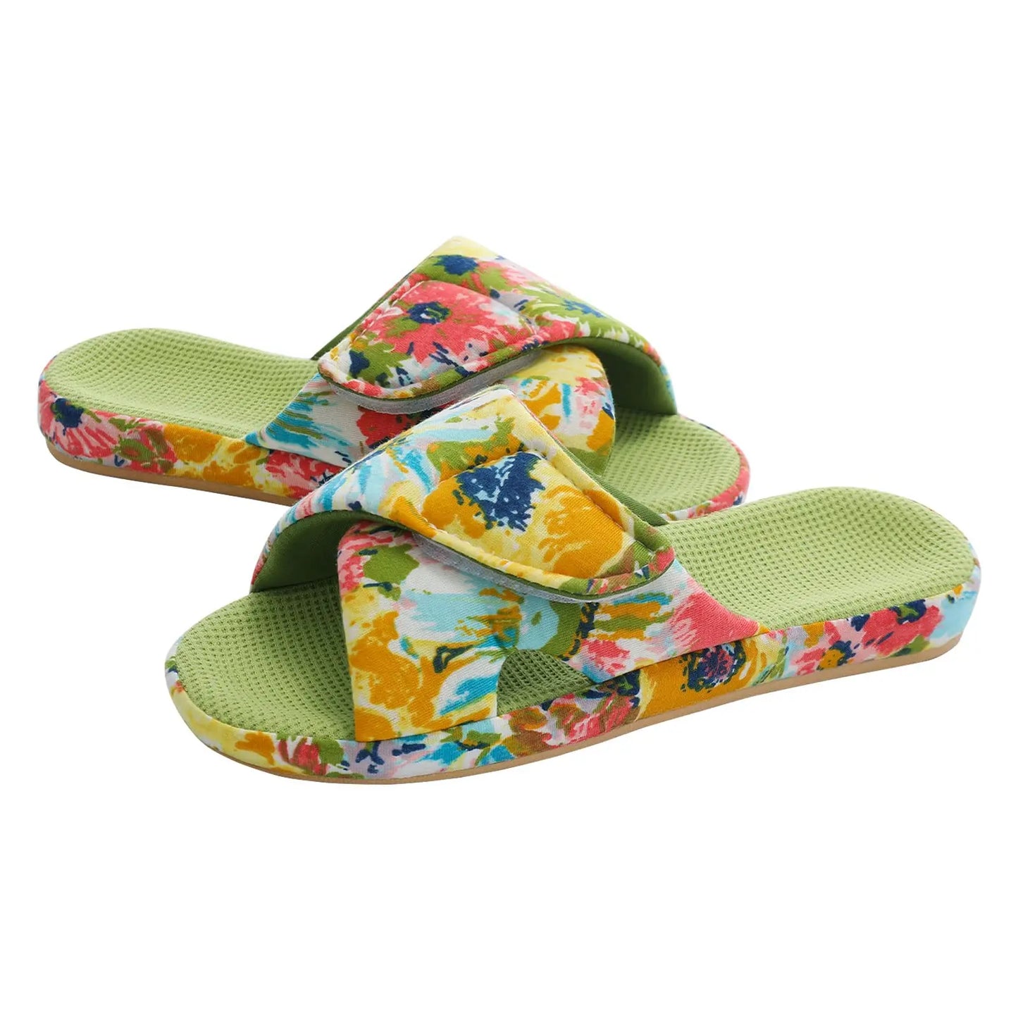 Comwarm Waffle Indoor Cotton Slippers