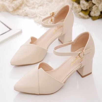 High-heeled shoes