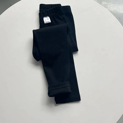 Autumn Winter Thick Cotton Elastic Slim Toddler Tights Baby Leggings