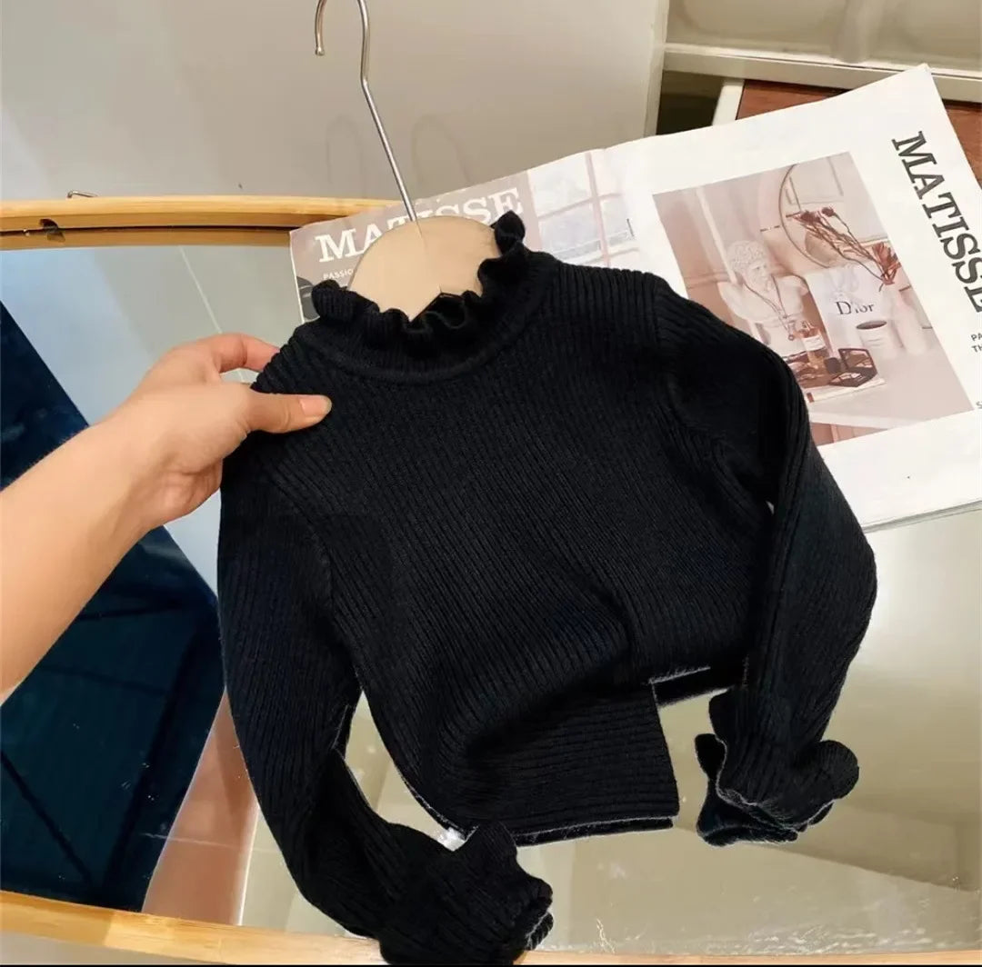 0-7Y Autumn New Baby Boys Girls Clothes Baby Sweater Toddler Knit Pullover