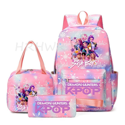 KPop Demon Hunters Backpack Simple Large Capacity