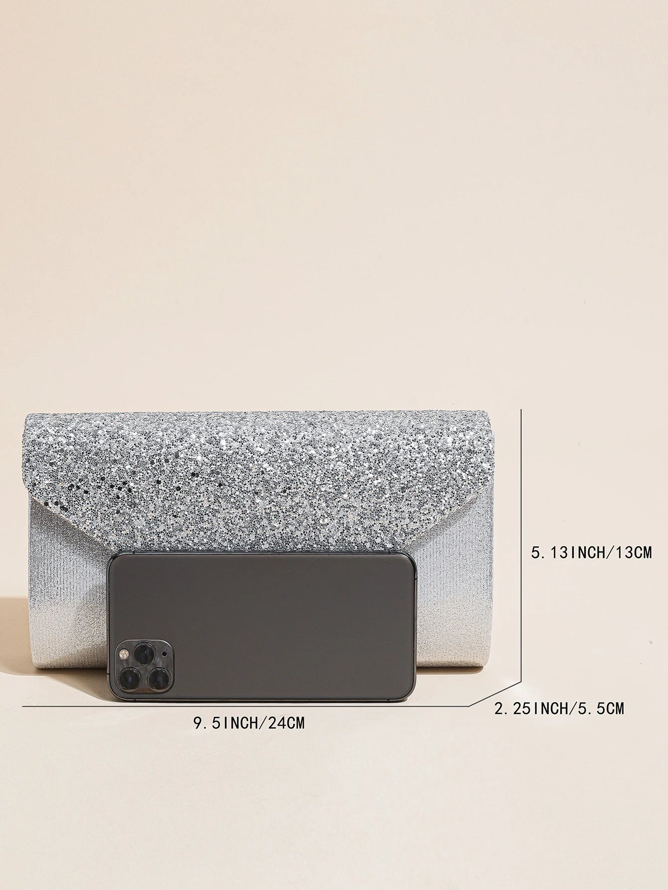 Prom Sequin Clutch Purse chain Shoulder Cross Body Bag