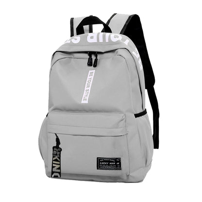 Lightweight Student Backpack Customizable Logo Dual-shoulder Bag