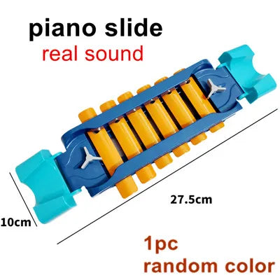 Big Building Blocks Marble Race Run Track Dinosaur Part Maze Toy