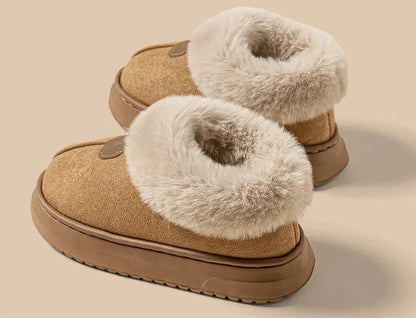Fleece Lined Winter Slippers  C