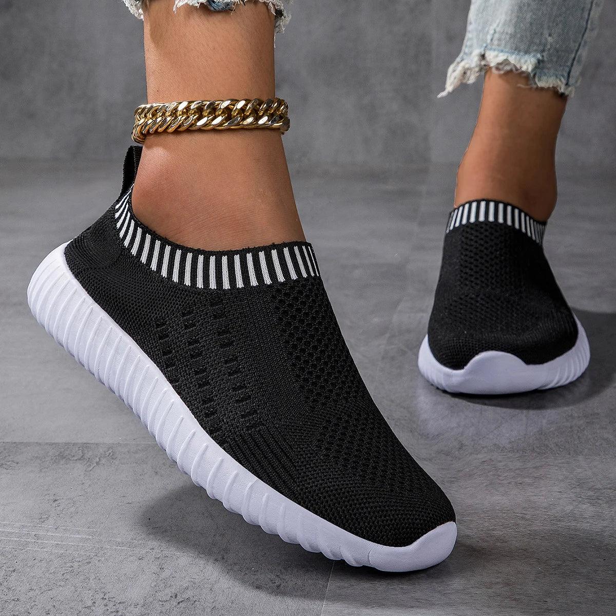 Breathable Knit Lightweight Mesh Sneakers