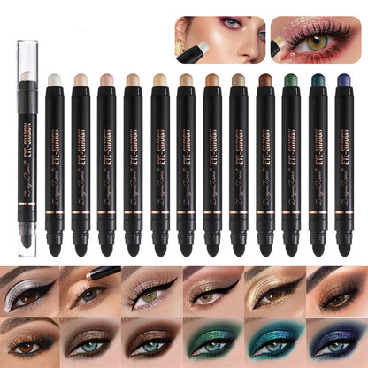 Gloss Metallic Eyeshadow Stick Shiny Makeup