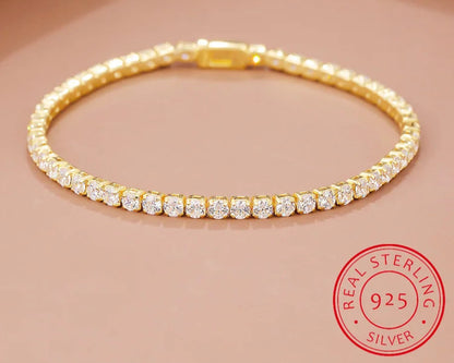 DANA 2mm Moissanite Tennis Bracelet