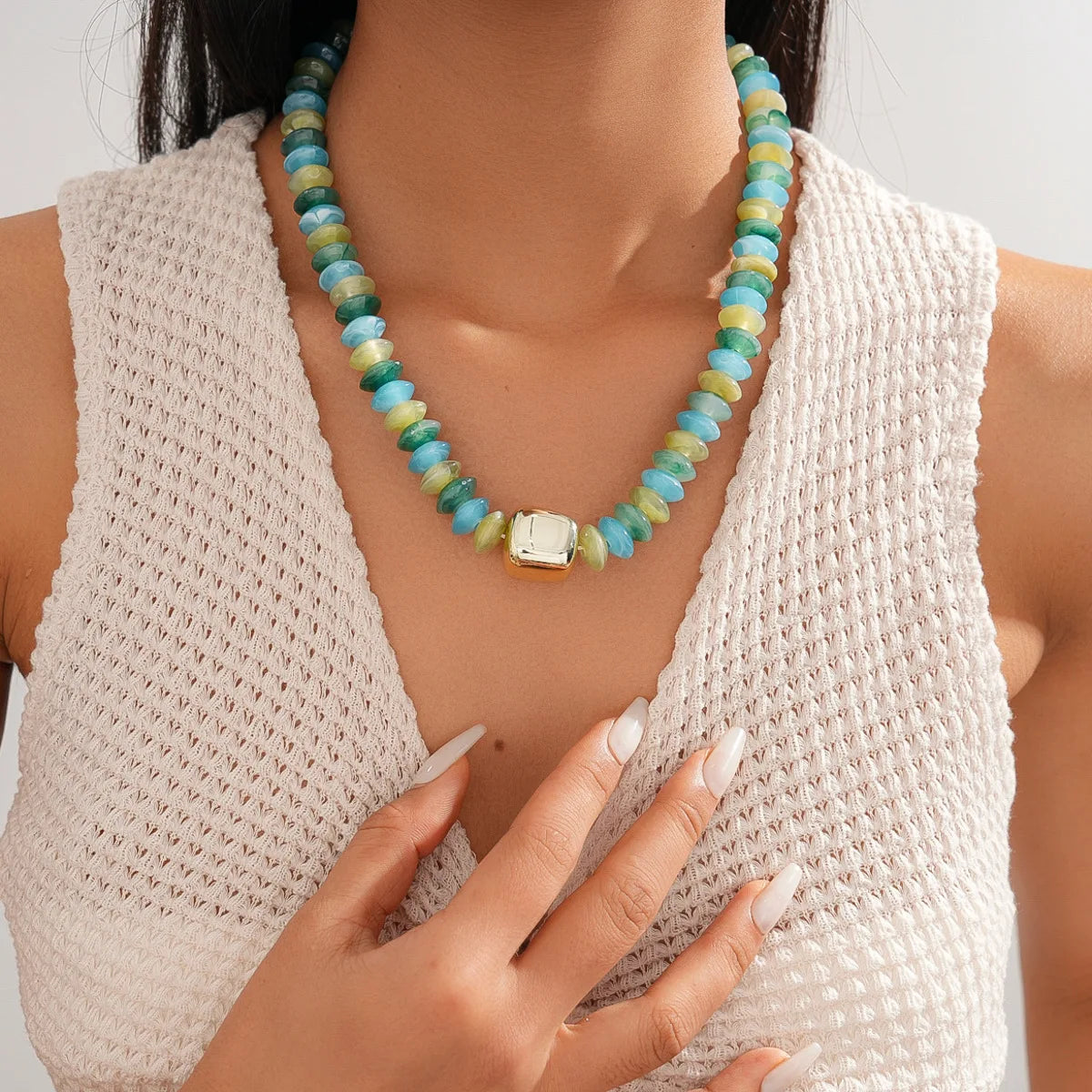 Bohemian Acrylic Choker Necklaces