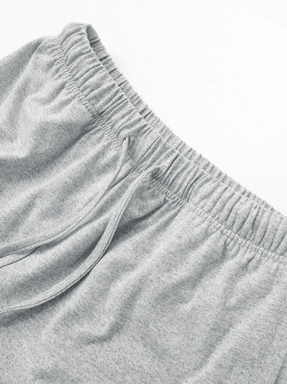 Conjunto casual diario con cuello en U y espalda descubierta