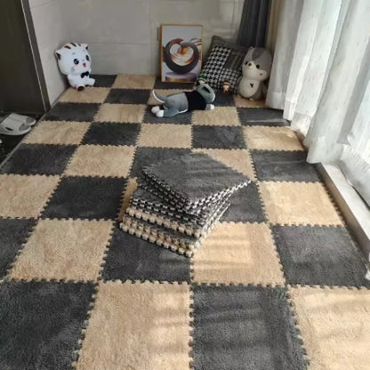 Soft Plush Warm Carpet Baby Play EVA Foam Floor Game Mat