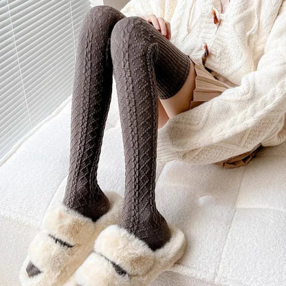 Knee High Thicken Warm Thigh Socks