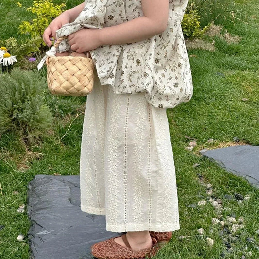 2-7-year-old Summer Wide Leg Pants