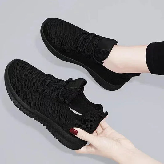 Breathable Round Toe Sneakers