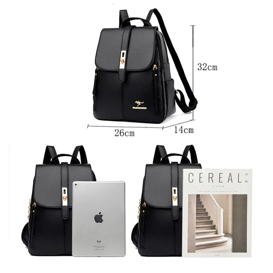 DANA Large Capacity Leather Vintage Bags