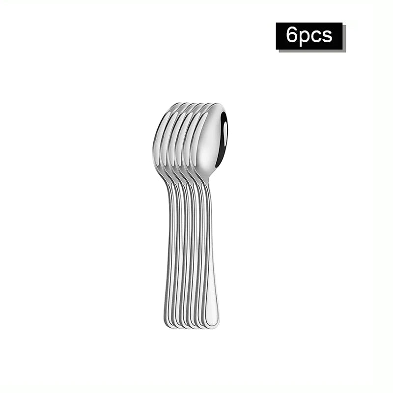 6/30pcs Stainless steel cutlery set
