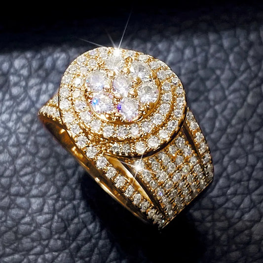 Gorgeous Sparkling Cubic Zirconia Rings