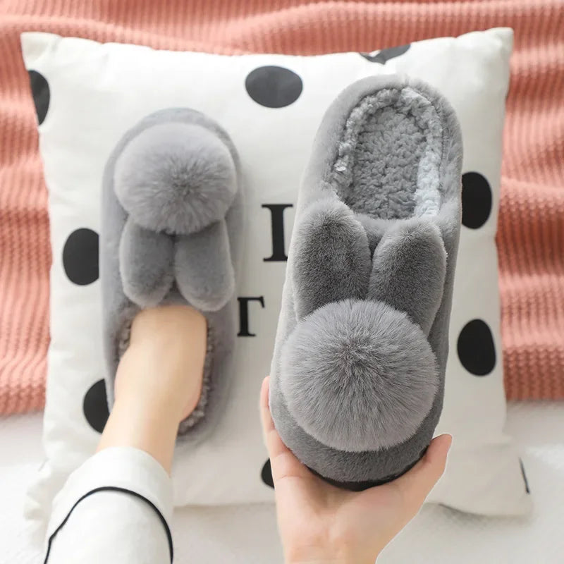 Winter Warm Cotton Cartoon Design Slipper