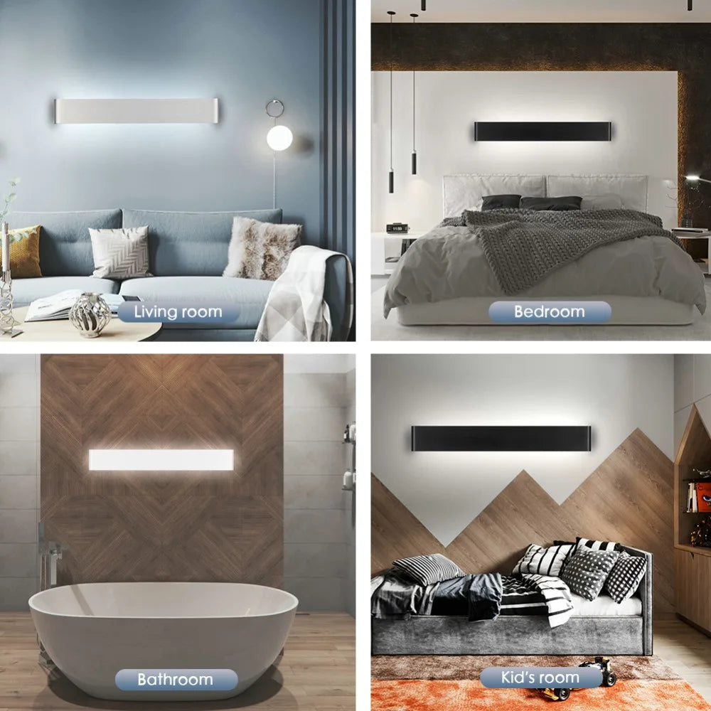 LED Wall Lamp Dimmable 110/220V Indoor Light