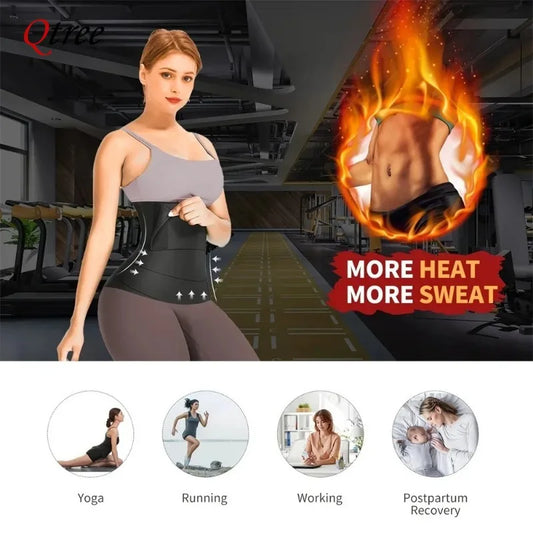 Waist Trainer Body Shaper Sweat Slimming Belt
