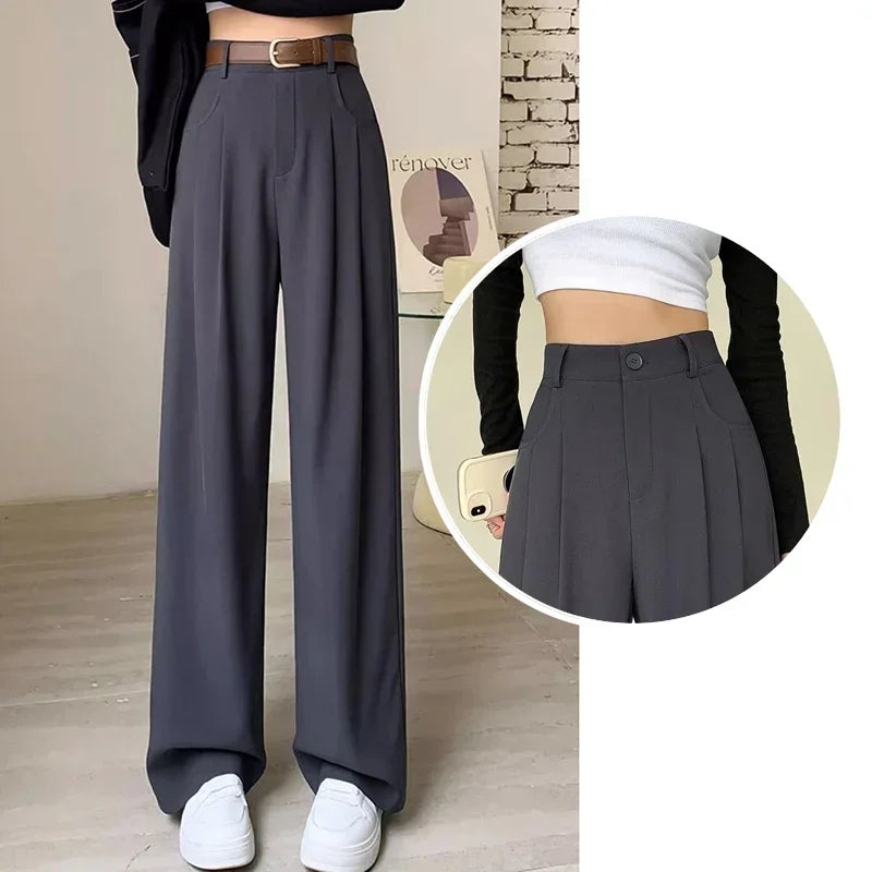 Baggy High Waist Wide Leg Pants