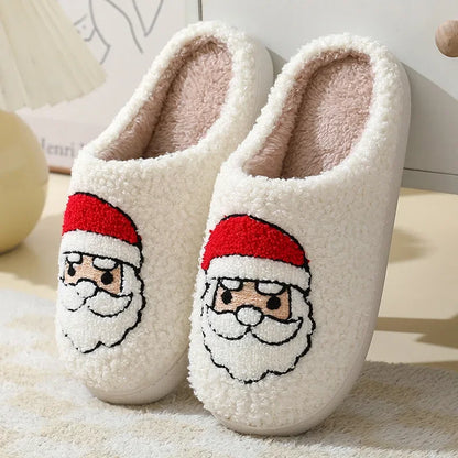 Christmas Cute Gingerbread Winter Warm Slippers