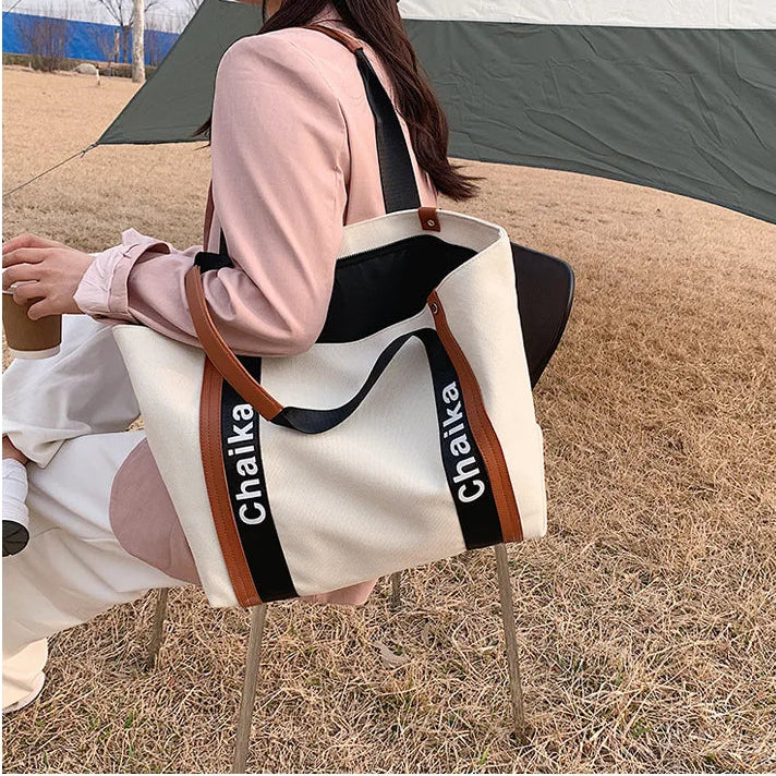 Canvas Shoulder Strap Bag