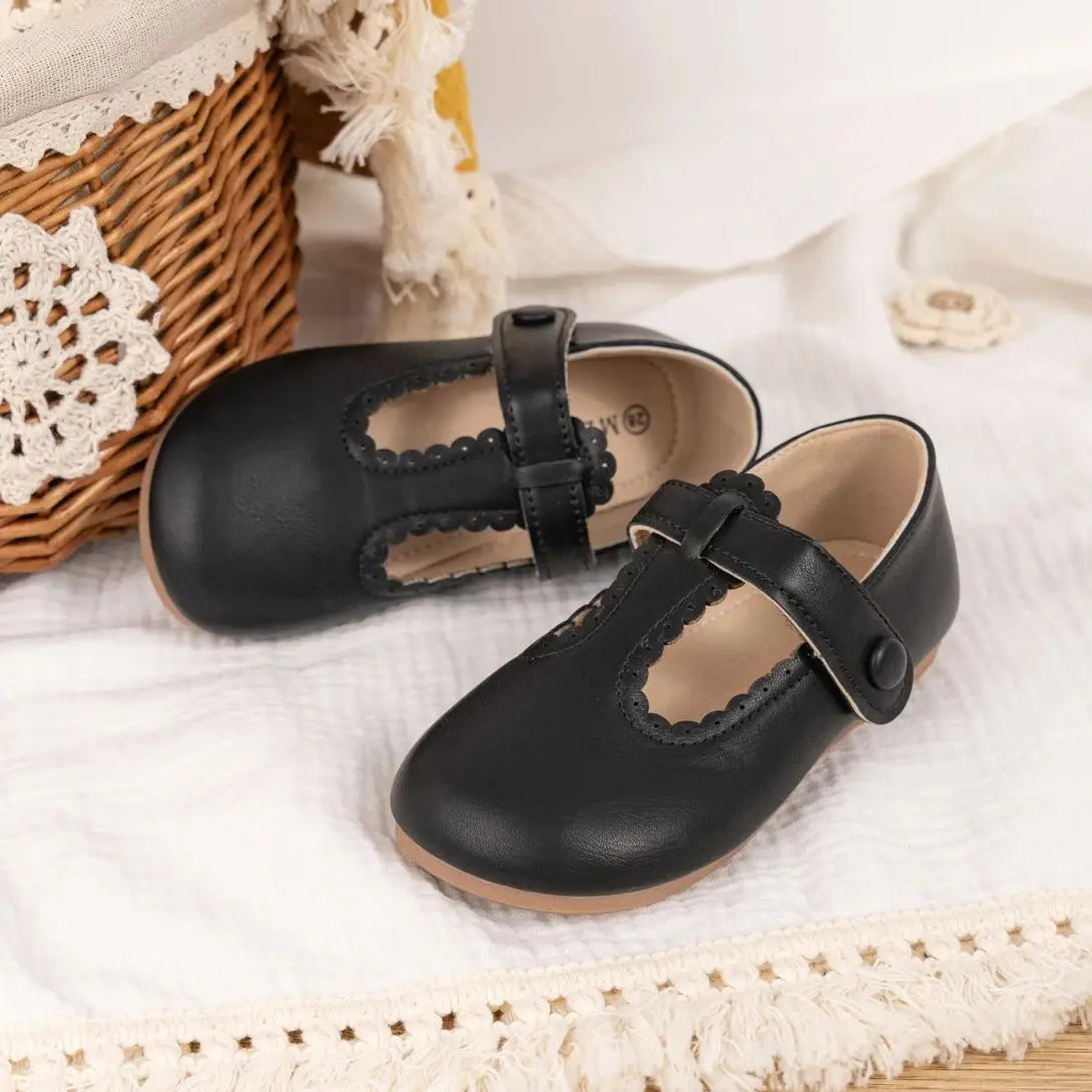 Toddler Ballet Flats School Bowknot Princess Shoes
