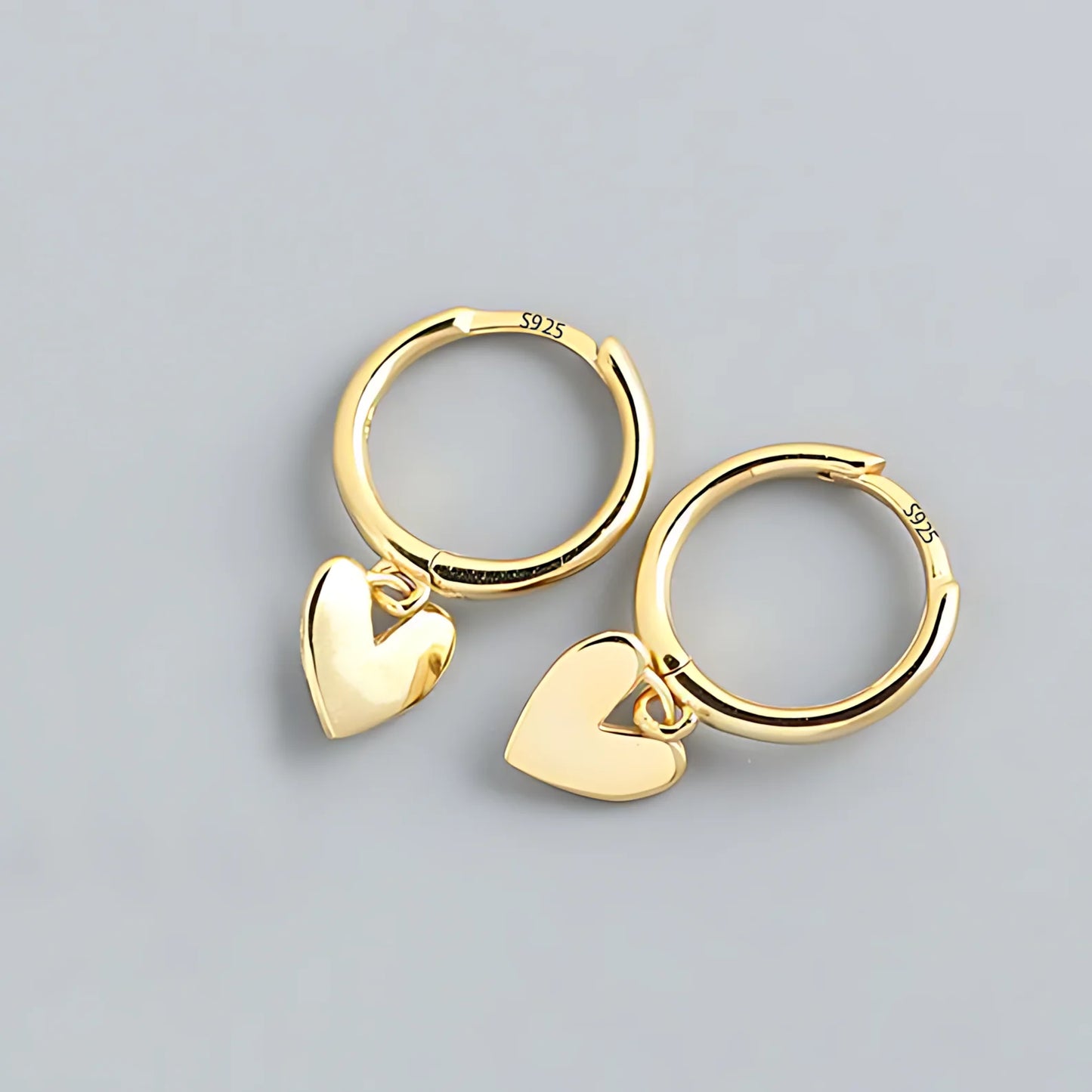 925 Sterling Silver Frosting Hoop Earrings