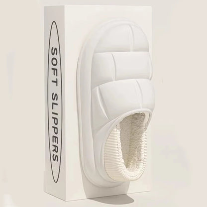 Waterproof cotton slippers