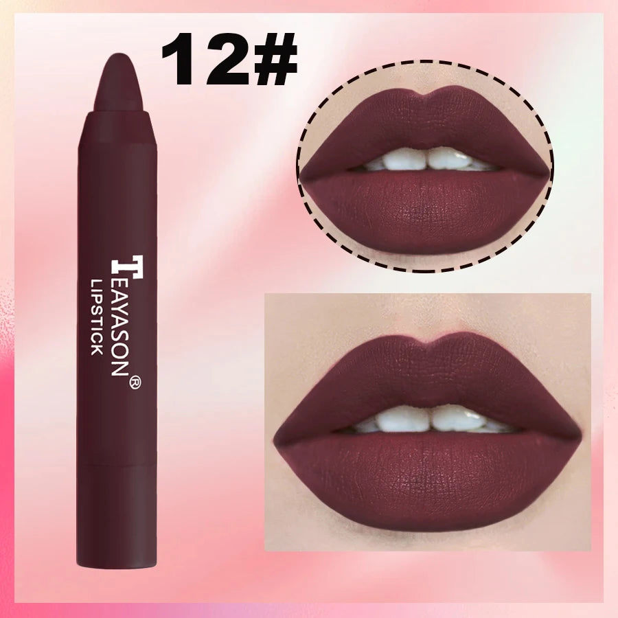 Matte lipstick smudge-proof daily moisturizing lipstick