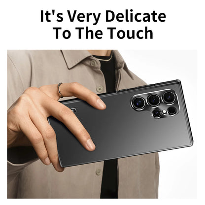 Magnetic Close Aluminum Frame Plastic Back Metal Case Cover