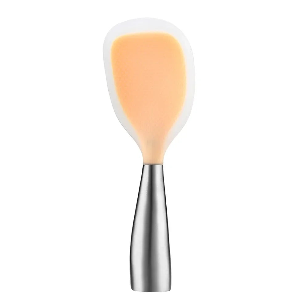 1Pcs Silicone Non-stick Cooking Spoon