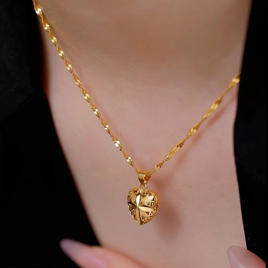 Heart Pendant Necklace Jewelry
