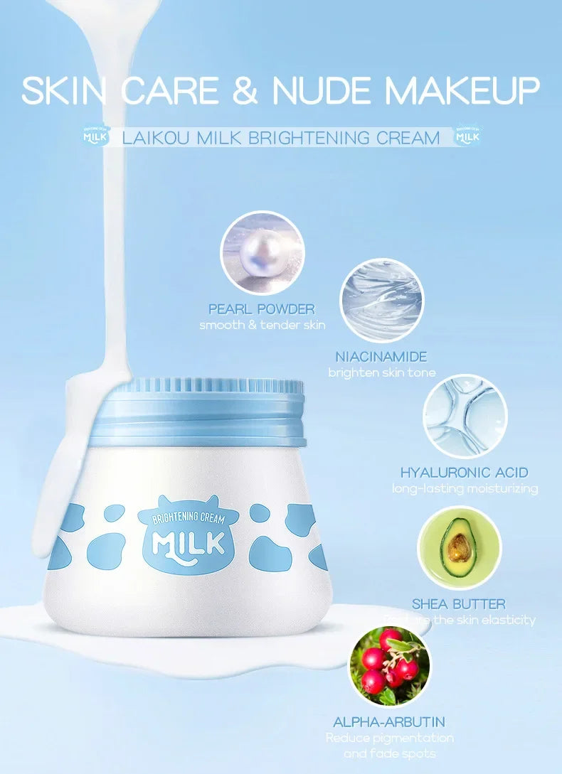 Milk Suyan Cream Whitening Moisturizing