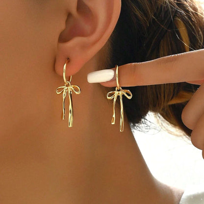 2PC Rascal Handsome Irregular Earrings