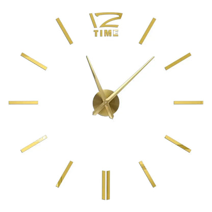 Large 3D Wall Clock Luminous Classic Wall Clocks