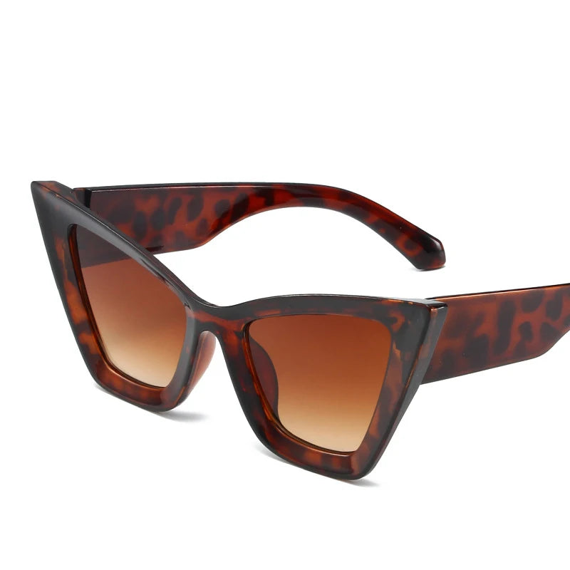 Vintage Cat Eye Frame Sun Glasses