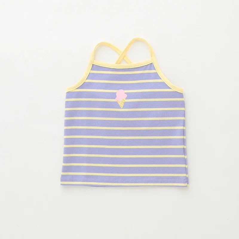 Baby Girls Cartoon Cute T-shirt
